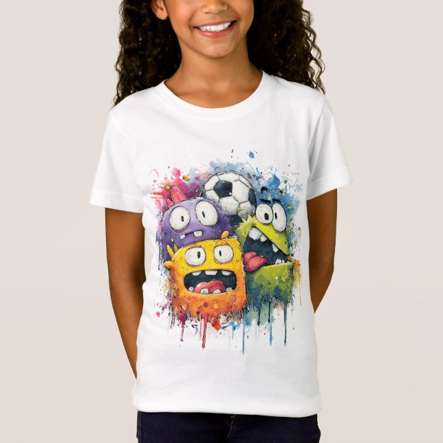 Ready, Set, Game: Kids Game Vibes T-Shirt (Front)