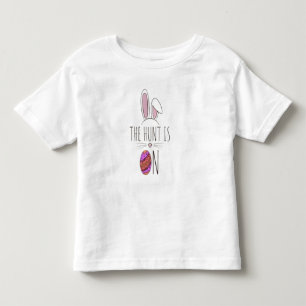 "Ready, Set, Hunt! Easter Bunny Toddler T-shirt" T-Shirt