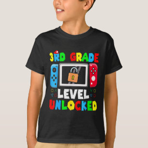 Ready To 3rd Grade Gamer First Day Of School Boy G T-Shirt