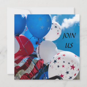 **READY TO CELEBRATE a *4th OF JULY PARTY* INVITE