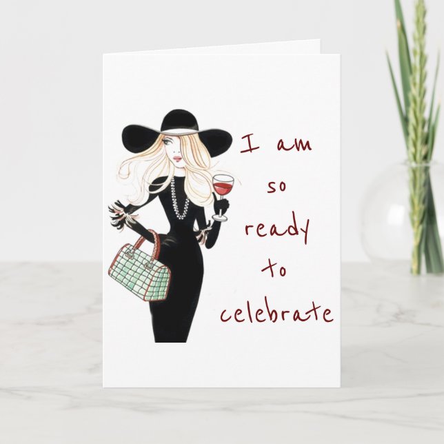 **READY TO CELEBRATE "US" ON "OUR ANNIVERSARY** CARD (Front)