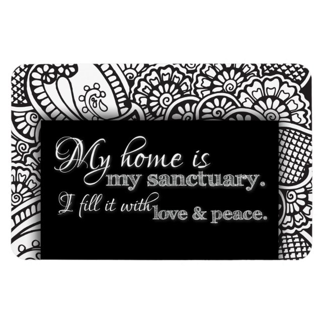 Ready to Colour Your Own Adult Colouring Book Desi Magnet (Horizontal)