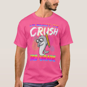 Ready To Crush 3rd Grade Elementary School Dolphin T-Shirt