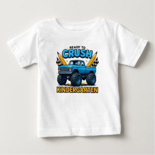 Ready to Crush Kindergarten Monster Truck Shirt