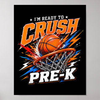 Ready to crush pre-k basketball slam dunk back to poster