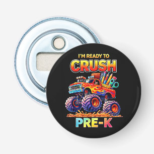 Ready to Crush Pre-K Monster Truck Back to School Bottle Opener