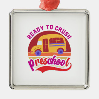 Ready To Crush Preschool Metal Tree Decoration