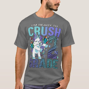 Ready to Crush Second 2nd Grade Back To School Uni T-Shirt
