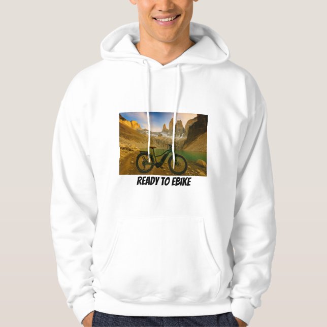 Ready to EBIKE Hoodie (Front)