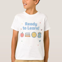 Ready to Learn – Cute Minimal Back‑to‑School Kids 