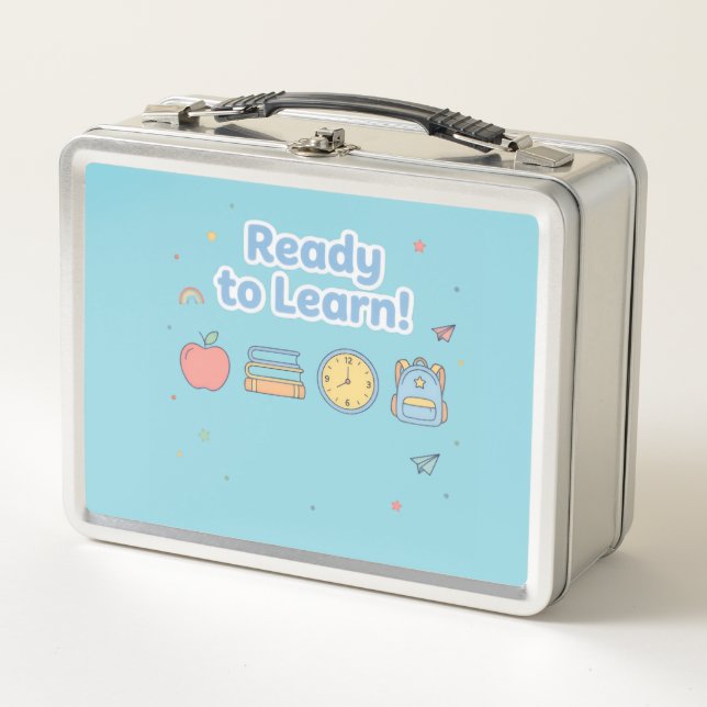 Ready to Learn Kids Lunch Box Back‑to‑School Cut (Front)