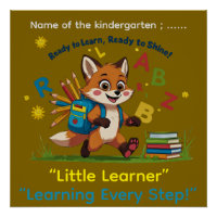 Ready to Learn, Ready to Shine!” – Kindergarten Mo