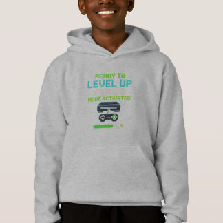 Ready to Level Up Kids Hoodie