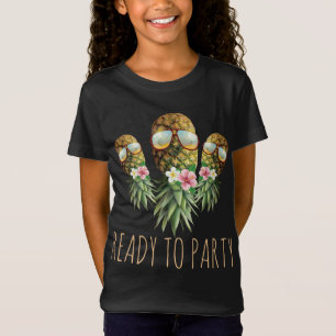 Ready To Party Swinger Upside Down Pineapple Sungl T-Shirt