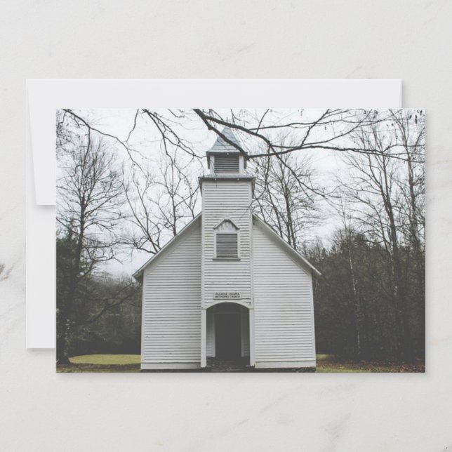 Ready to personalise invitation or announcement (Front)