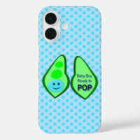Ready to Pop Baby Boy Blue Pea