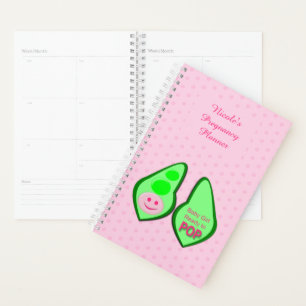 Ready to Pop Baby Girl Pink Pea Custom Pregnancy Planner