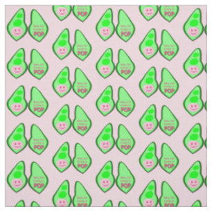 Ready to Pop Baby Girl Pink Pea Fabric
