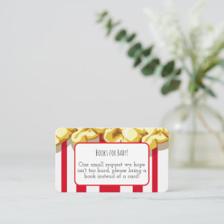 Ready To POP! Baby Shower Book Request Enclosure Card