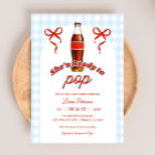 Ready To Pop Blue Boy Soda Baby Shower