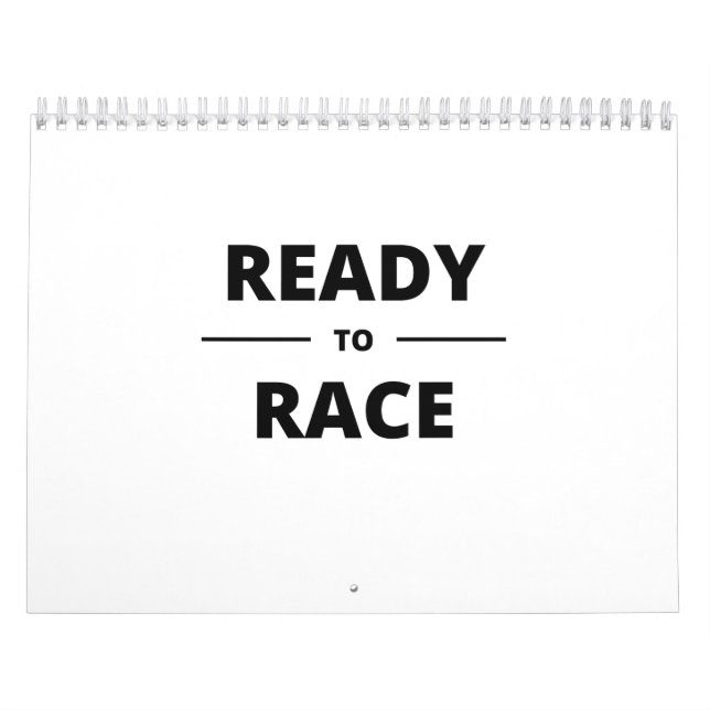 READY TO RACE CALENDAR (Cover)