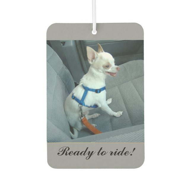 Ready to Ride Car Air Freshener (Front)
