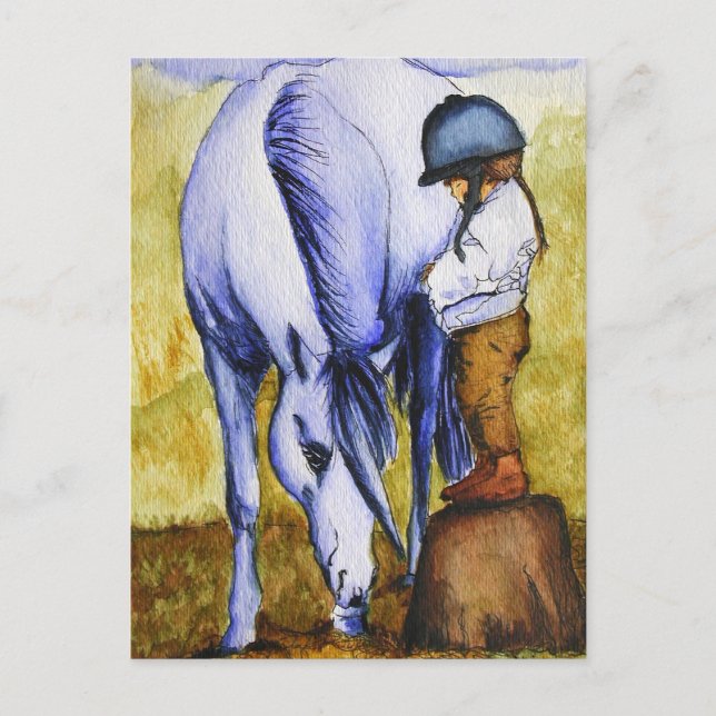 Ready to Ride (Unicorn) Postcards (Front)