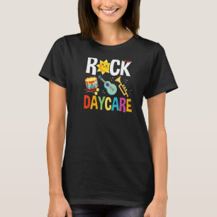 Ready To Rock Daycare BACKPRINT Babysitter T-Shirt