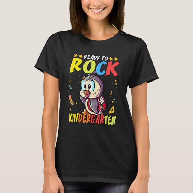 Ready To Rock Kindergarten T-Shirt (Front)
