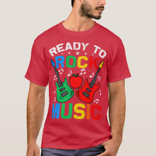 Ready To Rock Music Back To School Guitar Premium T-Shirt
