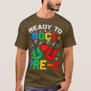 Ready To Rock PreK Back To School Guitar Premium  T-Shirt