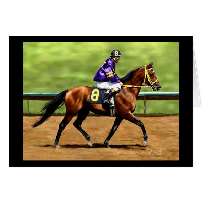 Ready to Run - Horse Painting (Front Horizontal)