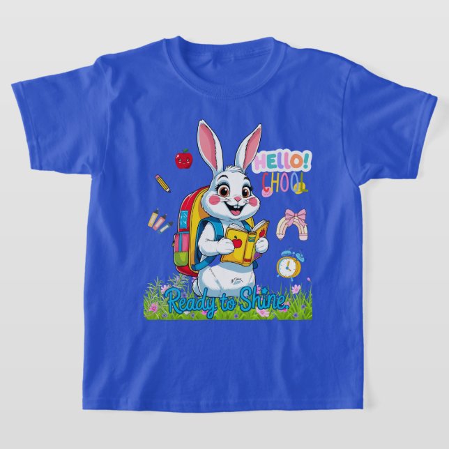 Ready to Shine, First Grader! T-Shirt (Laydown)