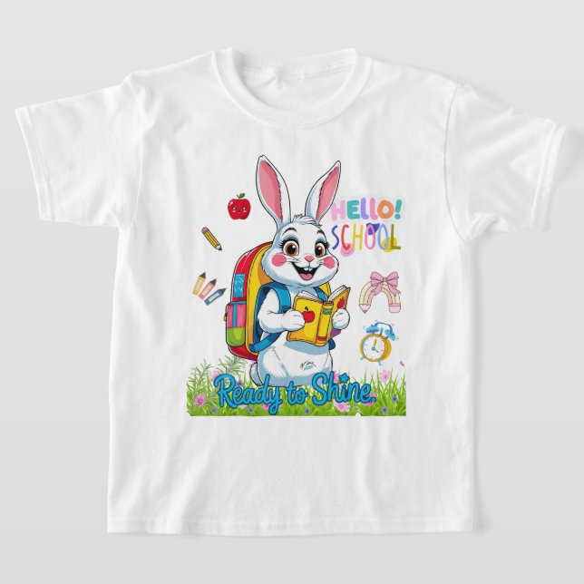 Ready to Shine, First Grader! T-Shirt (Laydown)