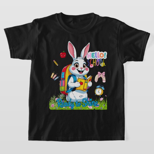 Ready to Shine, First Grader! T-Shirt (Laydown)