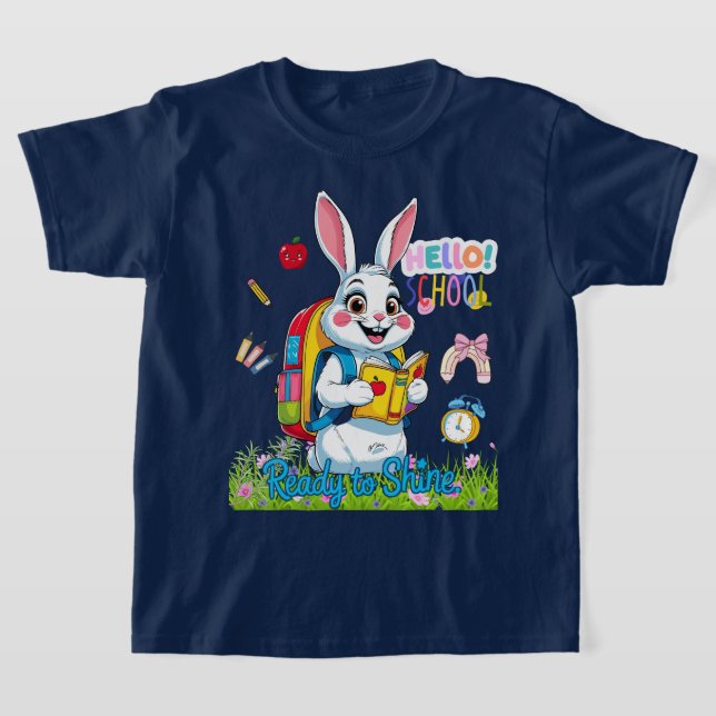 Ready to Shine, First Grader! T-Shirt (Laydown)
