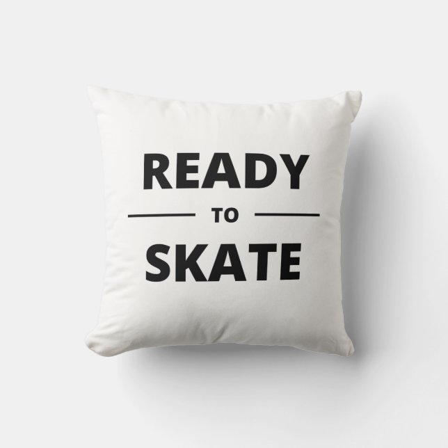 READY TO SKATE CUSHION (Front)