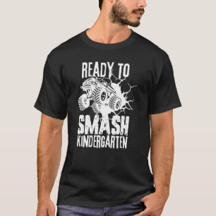 Ready To Smash Kindergarten Boys First Day Of Scho T-Shirt