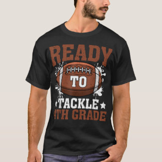Ready To Tackle Fourth Grade Back To School T-Shirt