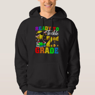 Ready To Tackle Second Grade Back To School Softba Hoodie