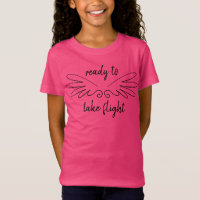 Ready to Take Flight with Wings Girl's