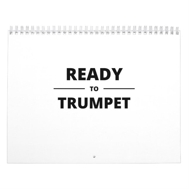 READY TO TRUMPET CALENDAR (Cover)