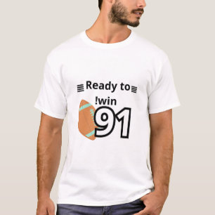 Ready to Win Motivational T-Shirt