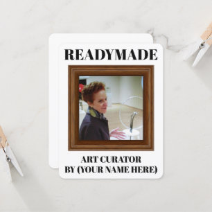 READYMADE FLAT GREETING CARD