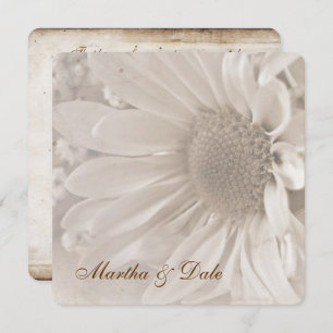 Reaffirmation of Vows daisy invitation