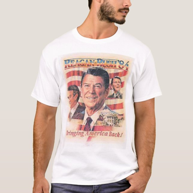 Reagan 84 1 T-Shirt (Front)