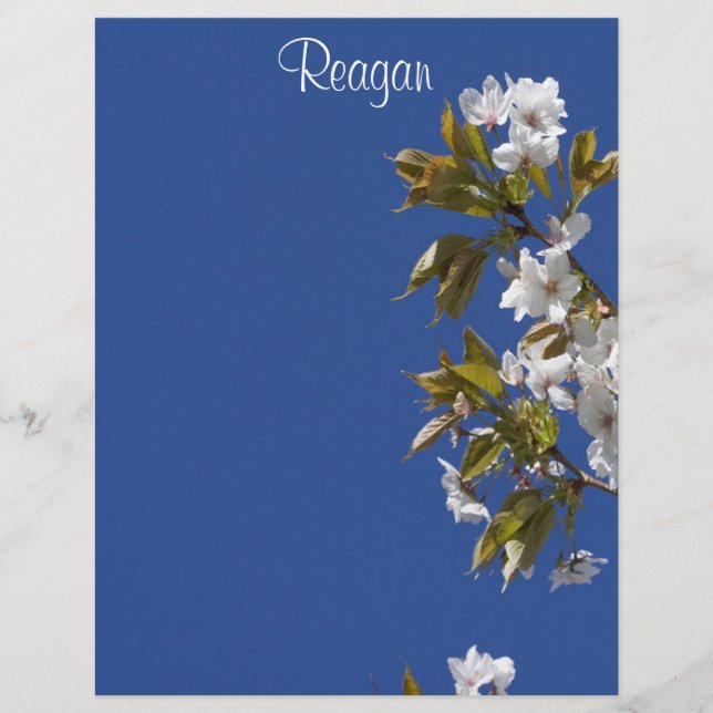 Reagan Blossom Letterhead (Front)