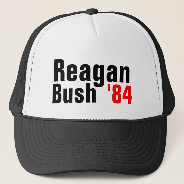 Reagan Bush '84 Mesh Hat (Front)