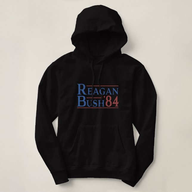 Reagan Bush  Hoodie (Design Front)