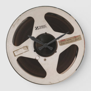 Real 2 reel large clock